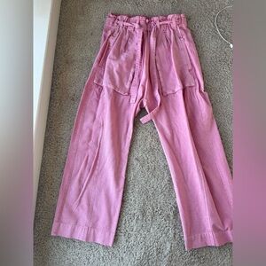Free People Blush Wide Leg Pants